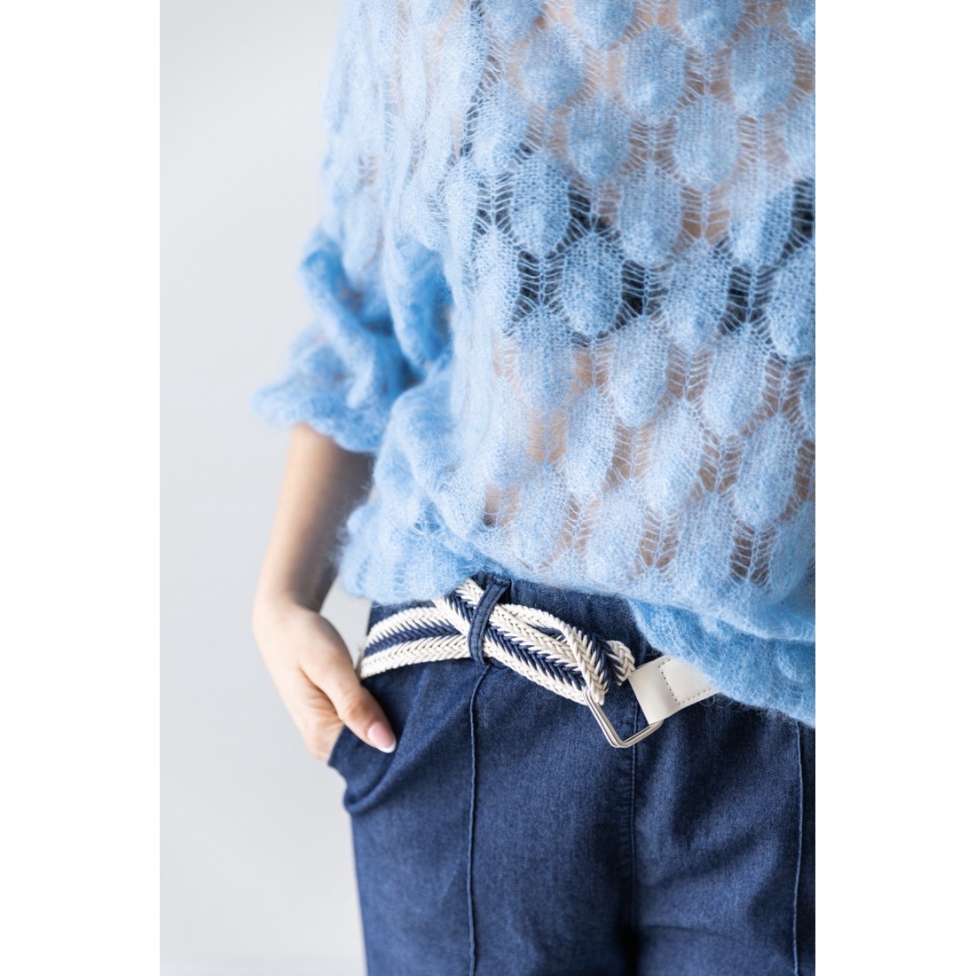 Maglia mohere celeste