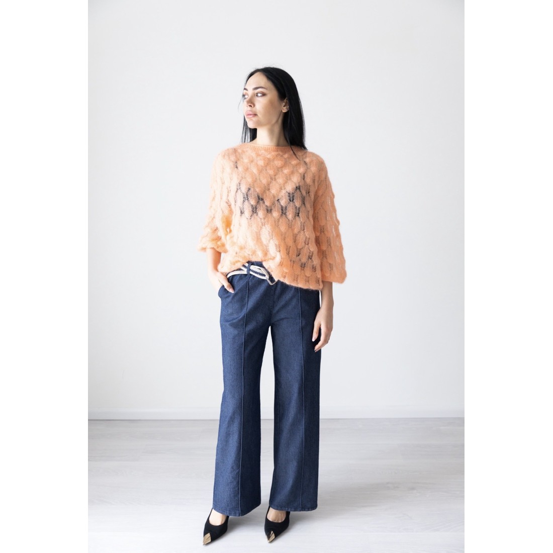 Maglia mohere arancio