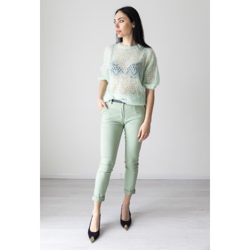 Maglia mohere verde