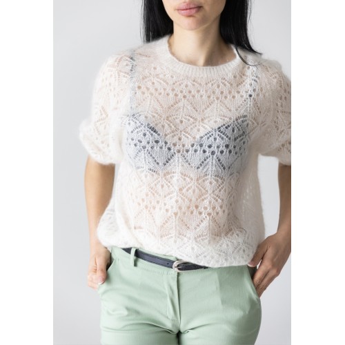 Pantalone skinny con cintura