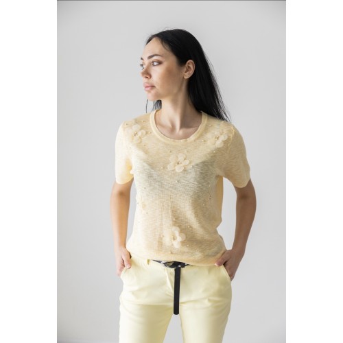 Maglia con applicazioni