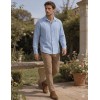 copia di Camicia in lino con collo